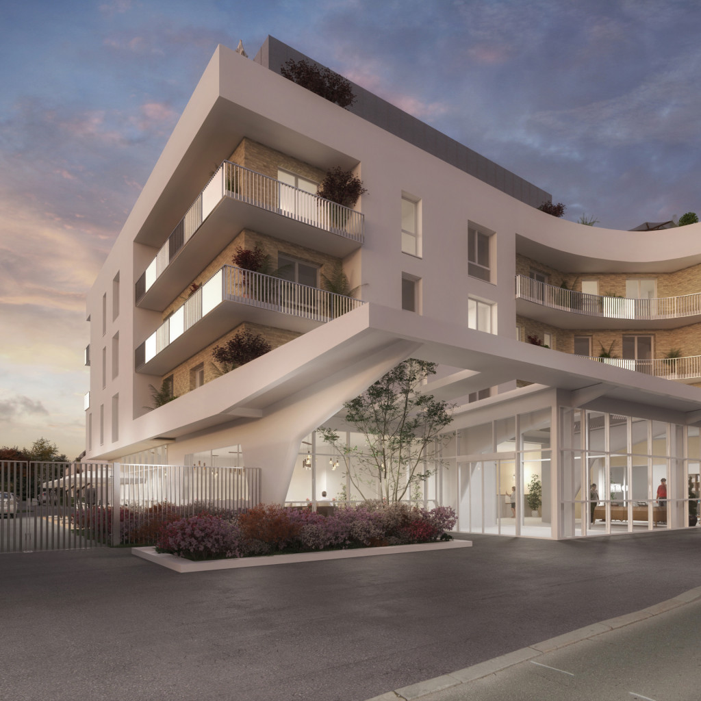 residence seniors rouen jardin des plantes perspective_rue_d'elbeuf_nuit_V3 1920x1920px